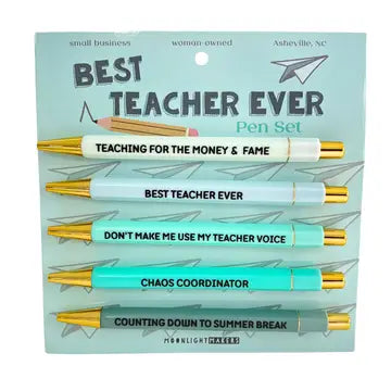 Pen Set- Best Teacher Ever