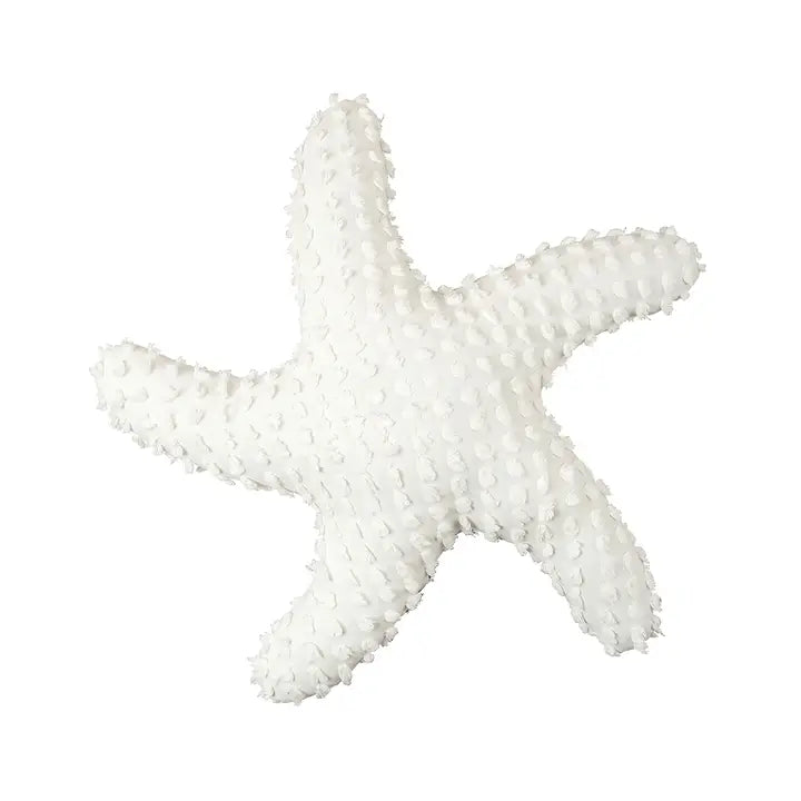 White Starfish Shaped Pillow