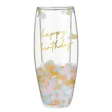 Confetti Filled Champagne Glass