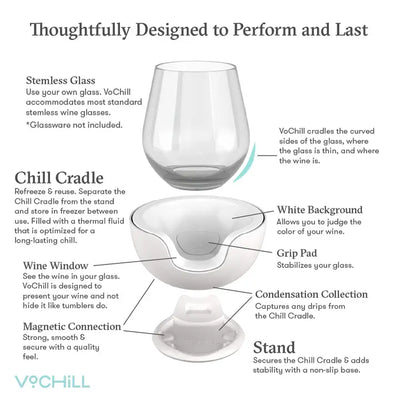 VoChill Stemless Wine Chiller