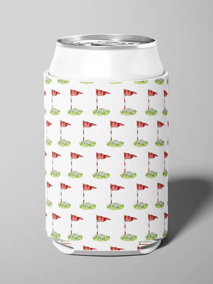 Golf Hole in One Golfing Gift Can Cooler