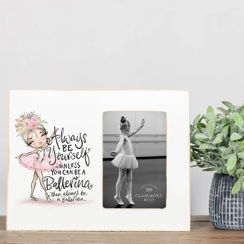 Ballerina Picture Frame